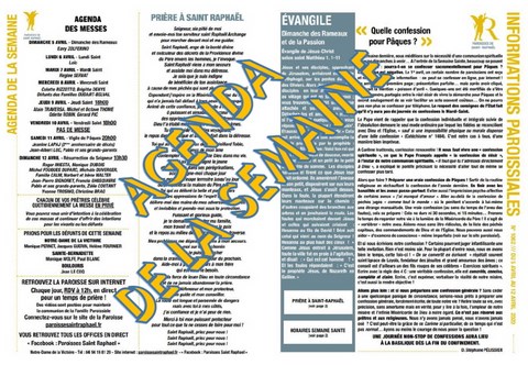 Informations Paroissiales