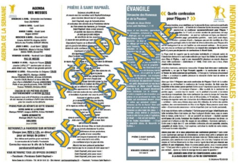 Informations Paroissiales