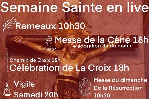 Semaine Sainte en live