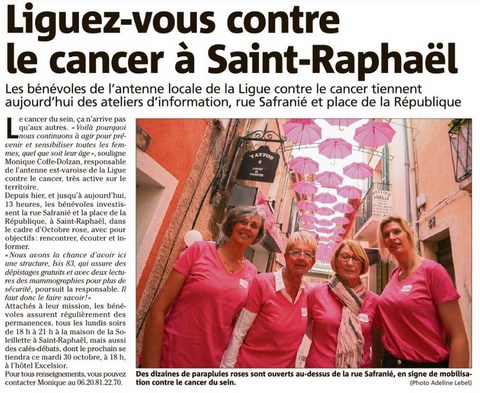 Ligue contre le Cancer Saint-Raphaël