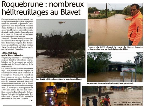 Roquebrune : Le Blavet