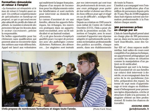 Assistant de vie Saint-Raphael "INAFA"