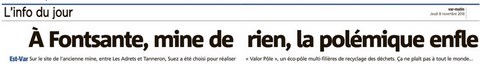 Fontsante "Valor Pôle"