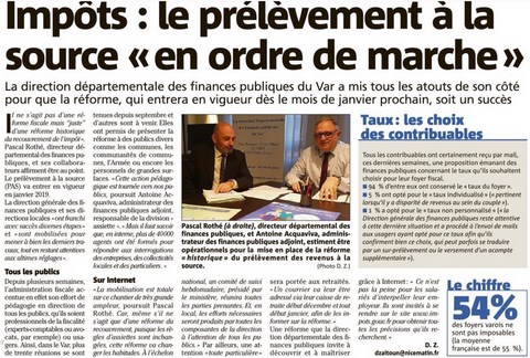 Impôts sur le Revenu