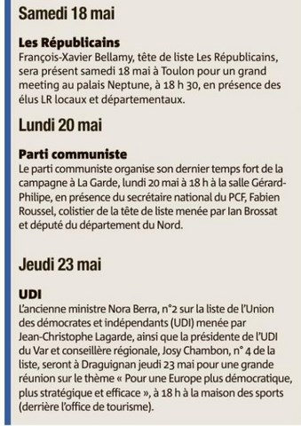 Agenda Politique