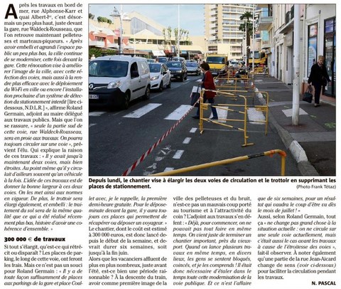 Travaux rue Waldeck-Rousseau