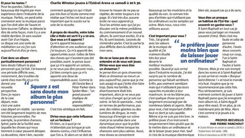 Concert de WINSTON à Estérel Aréna
