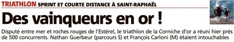 TRIATHLON Saint-Raphaël