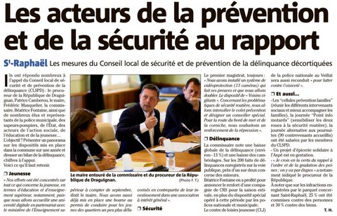 Sécurité-Prévention Saint-Raphaël