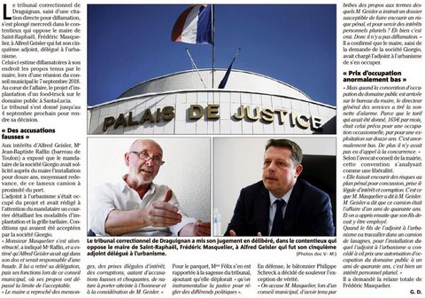 Affaire Geisler Saint-Raphaël