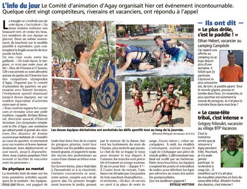 Olympiades à AGAY