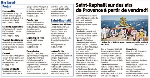 Fête de la Saint-Pierre Saint-Raphaël