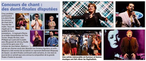 Tournée var-matin Saint-Raphaël