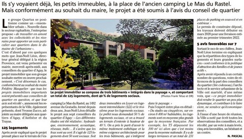 Projet immobilier à Agay