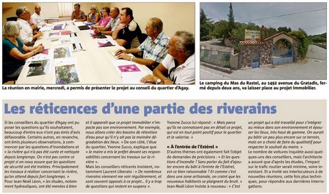 Projet immobilier à Agay