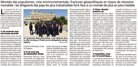 G7 à Biarritz