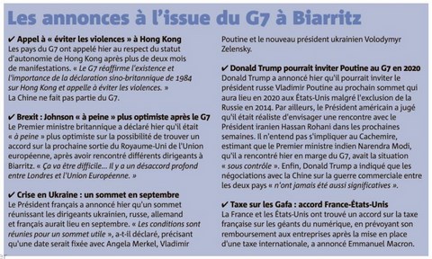 G7 Biarritz