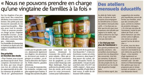 Le Panier de Zoé à l'Aspé