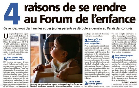 Forum de l'Enfance