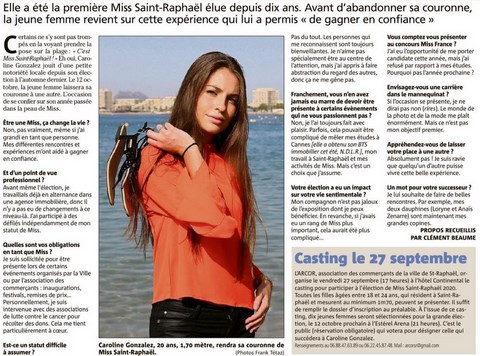 Miss Saint-Raphaël - ARCOR -