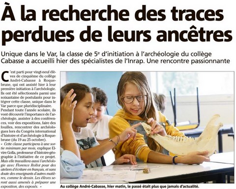 Archéologie & Rencontre ...