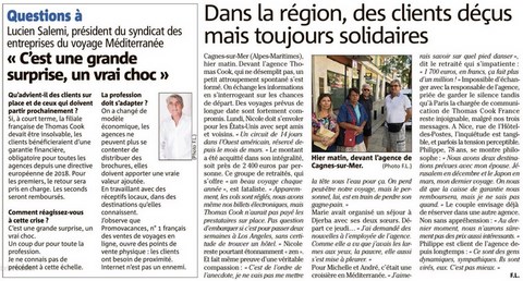 Faillite de Thomas COOK