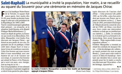 Hommage Jacques CHIRAC