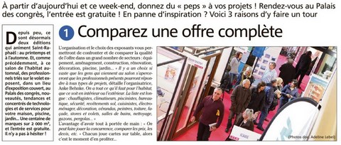 Salon de l'habitat Saint-Raphaël