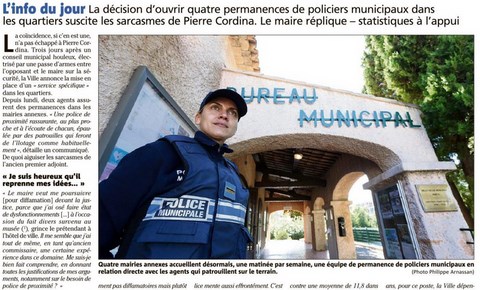Sécurité aux Quartiers