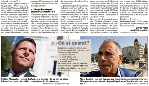 Sécurité aux Quartiers Saint-Raphaël