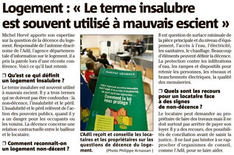 Les logements insalubres