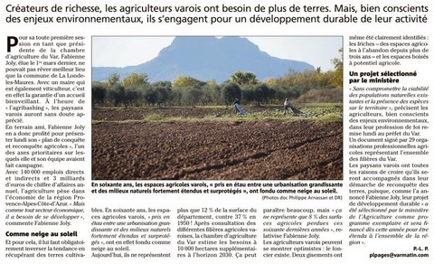 Agriculture varoise