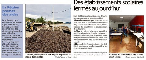 Le Var endeuillé