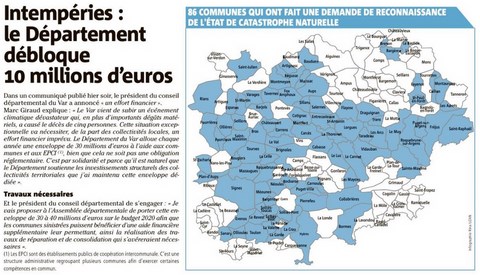 Intempéries Var