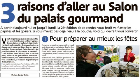 Le palais gourmand
