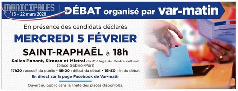 Elections Saint-Raphaël 2020 via Var-matin