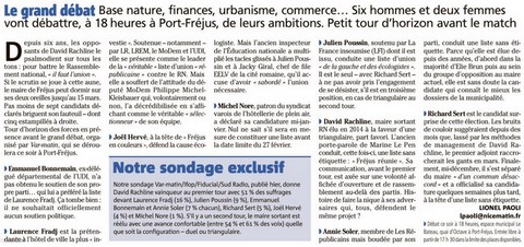 Fréjus : Le grand Débat