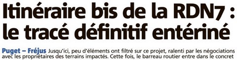 Itinéraire bis de la RDN7