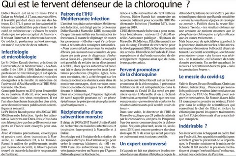 Professeur RAOULT