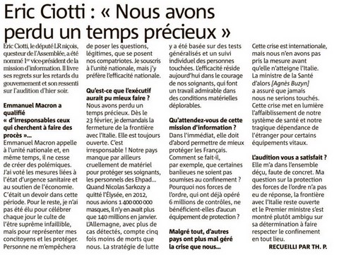 COVID-19 Eric CIOTTI