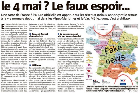 FAUSSE INFO