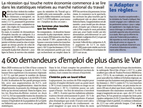 Chômage en hausse