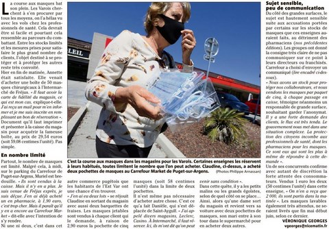 Course aux masques