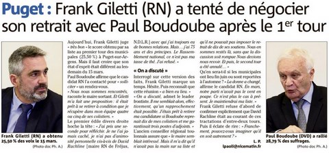 Report des municipales