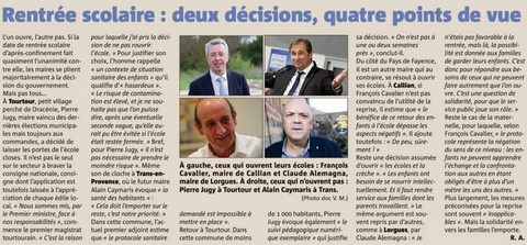 Rentrée scolaire