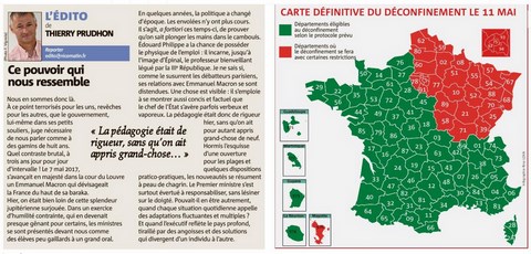 Thierry PRUDHON Carte déconfinement