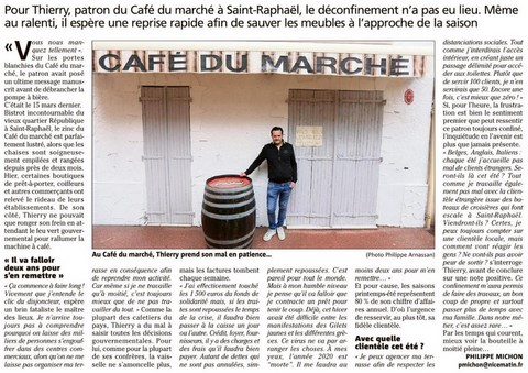 Café du Marché Saint-Raphaël