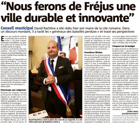 Conseil Municipal Fréjus