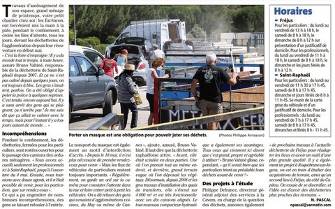 Déchetterie de l'agglo