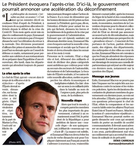MACRON l'après-crise